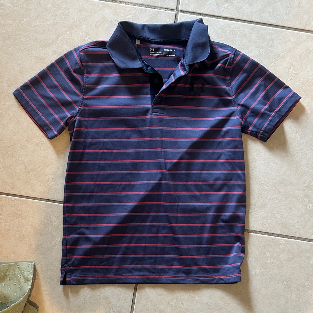 EUC boys UA Golf Polo - M
